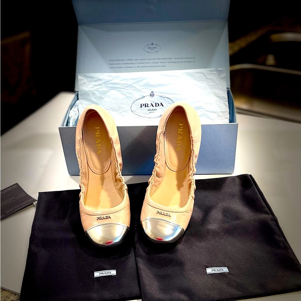 Never worn Prada Ballerina flats!